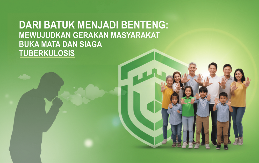 DARI BATUK MENJADI BENTENG MEWUJUDKAN GERAKAN MASYARAKAT BUKA MATA DAN SIAGA TUBERKULOSIS