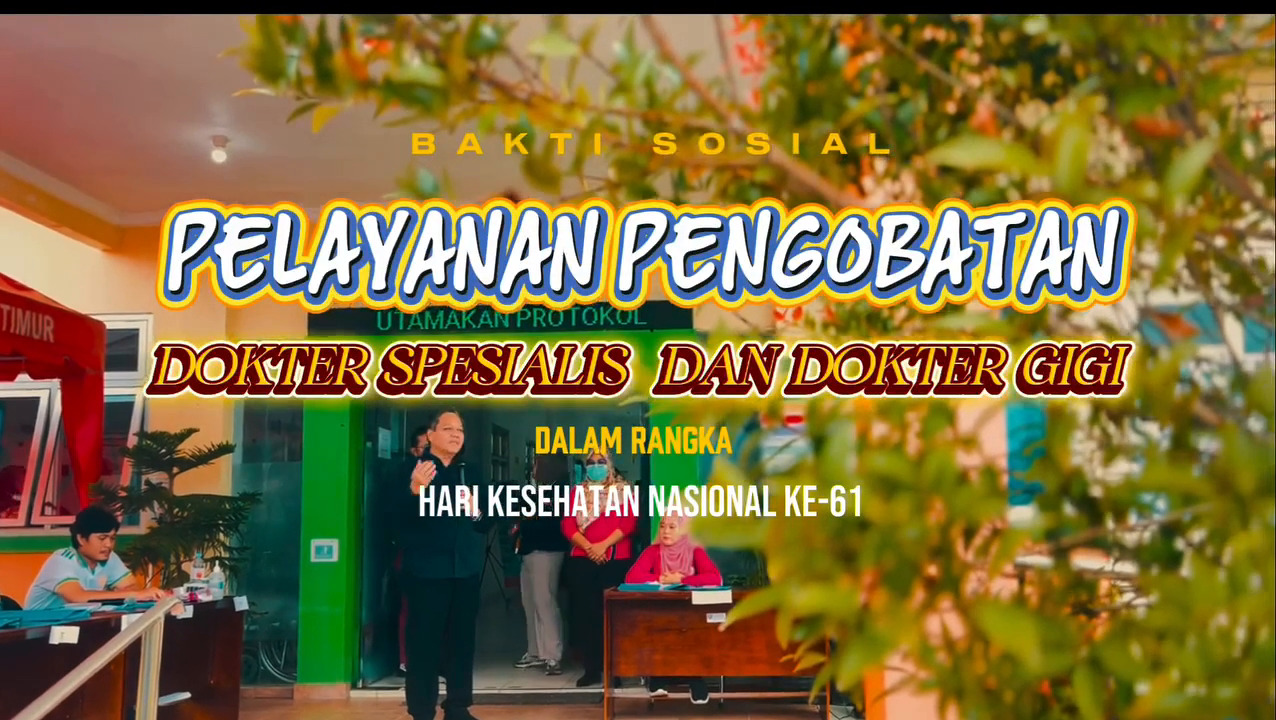 Dinas Kesehatan Kotawaringin Timur Gelar Bakti Sosial di RSUD Samuda untuk Memperingati HKN ke-61