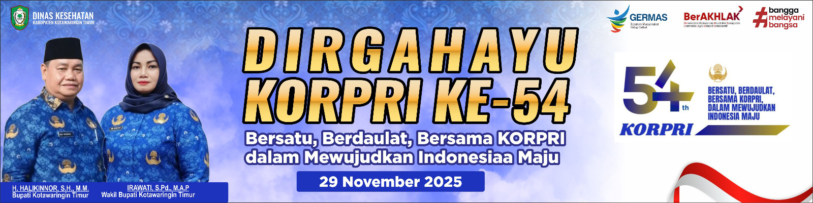 DIRGAHAYU KOPRI KE 54