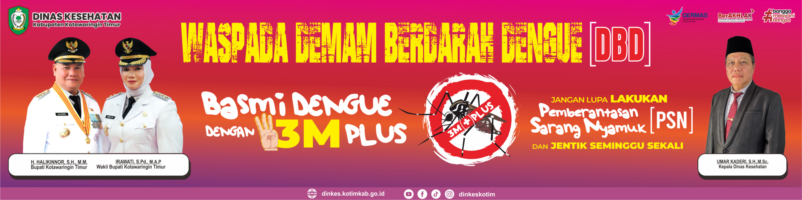 Spanduk Waspada DBD
