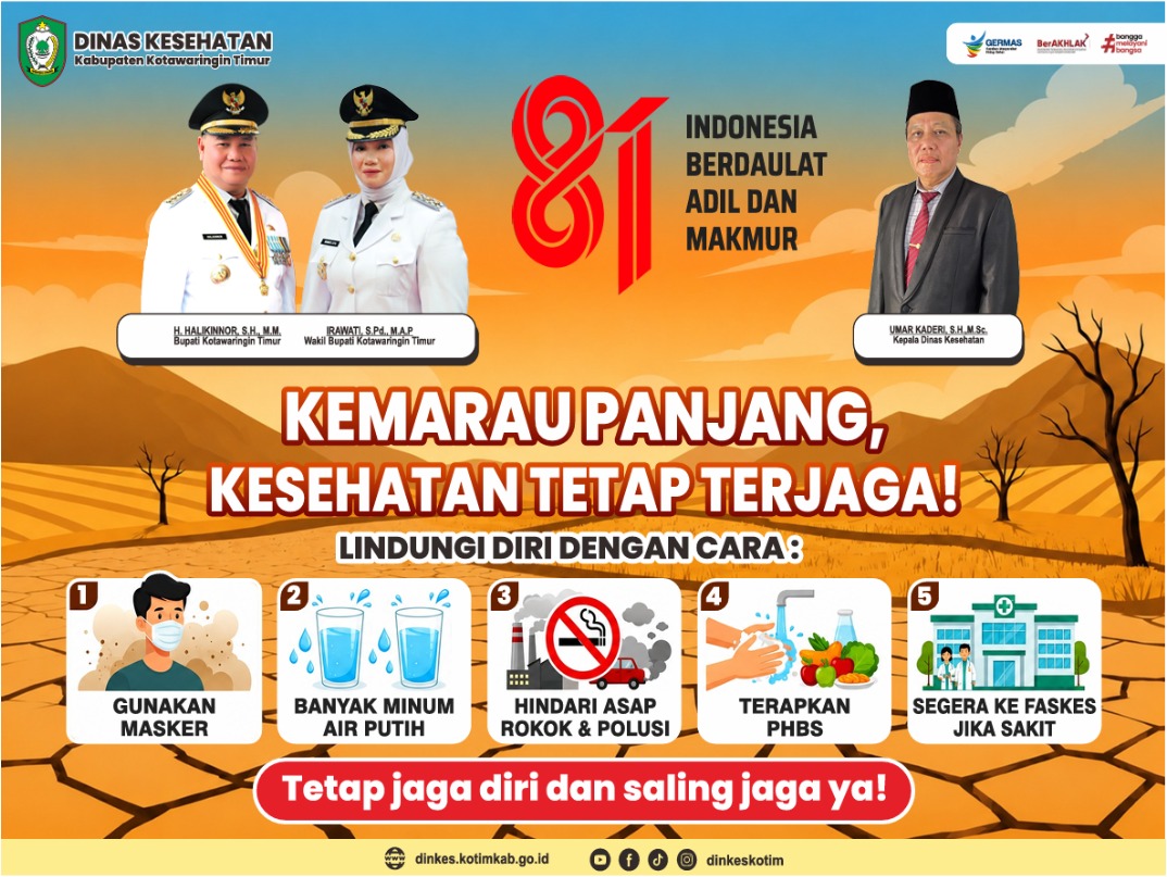 Kemarau Panjang, Kesehatan Tetap Terjaga